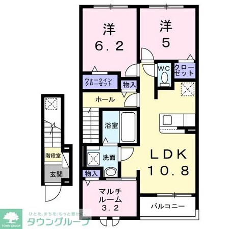 アンソレイユもみじ山の物件間取画像